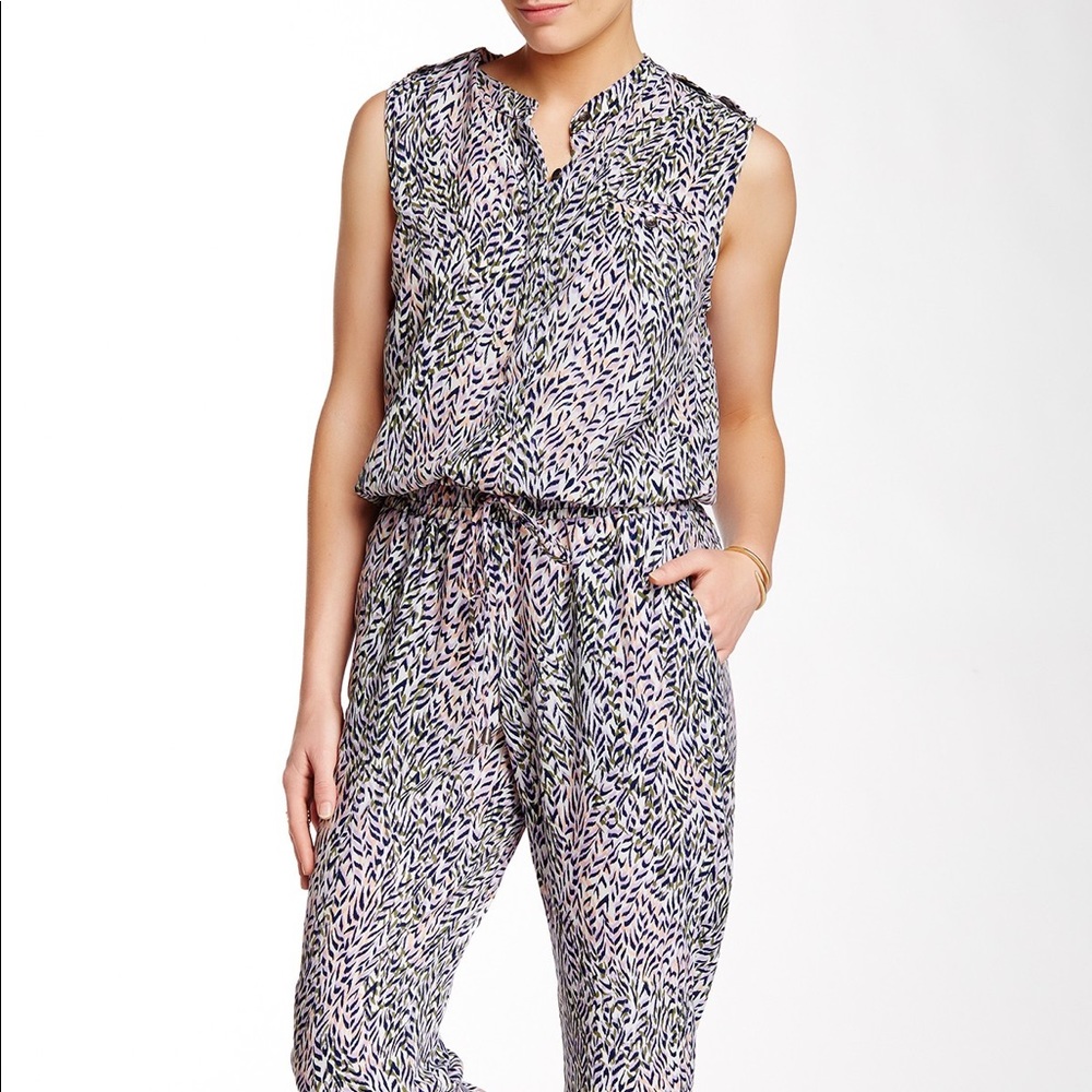 Splendid Printed Jumpsuit Small